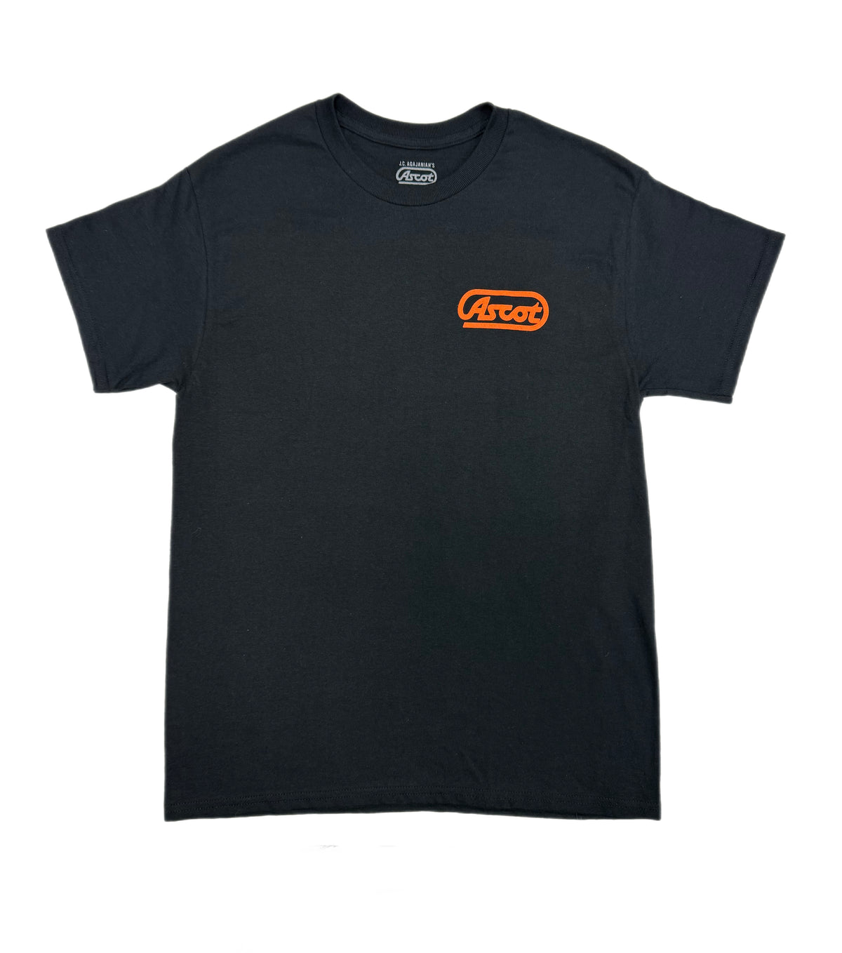 The Legend Tee - Black and Orange