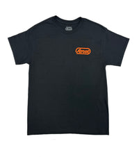 The Legend Tee - Black and Orange
