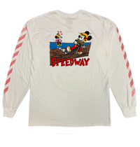 Speedway Sweethearts Long Sleeve - White