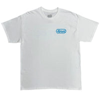 The Legend Tee - White and Blue