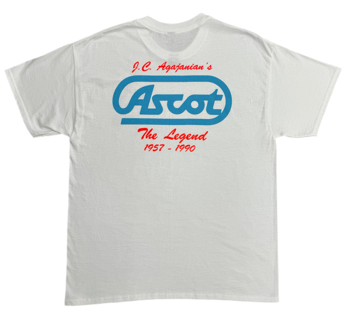 The Legend Tee - White and Blue