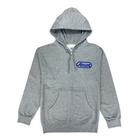 Ascot Zip Up - Heather Grey
