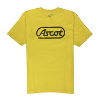 "Old School" Main Logo Tee - Dirty Gold