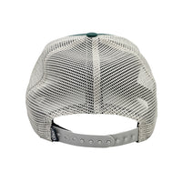 Retro Patch Mesh Hat - Forest Green