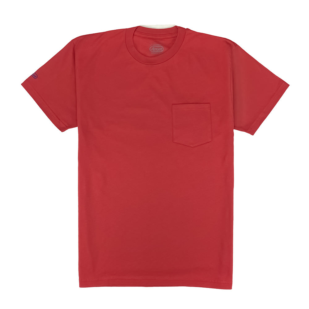 Logo Pocket Tee - Red