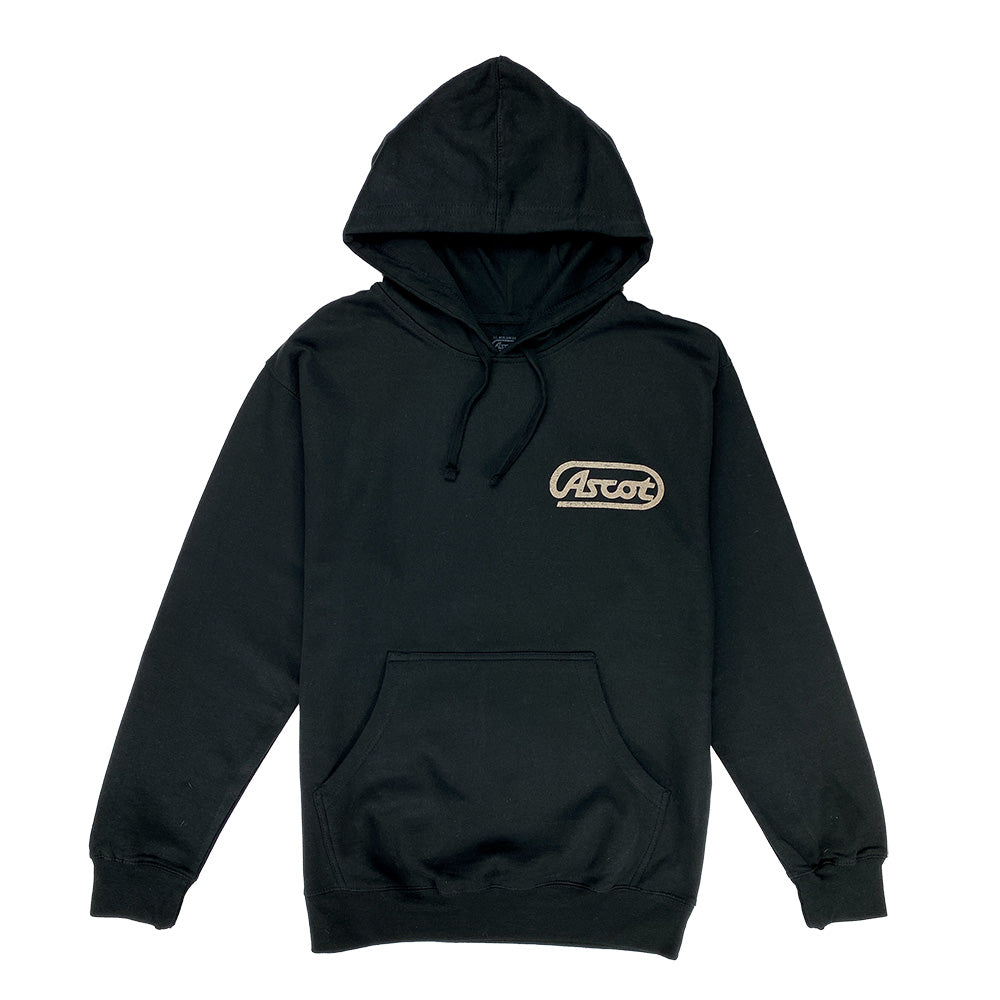 Ascot Hoodie - Black