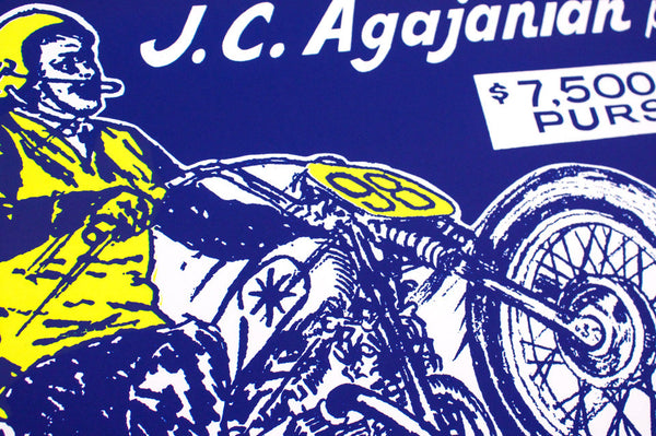 50 Lap TT Steeplechase Poster - Ascot Motorsports - 2