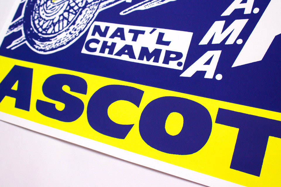 50 Lap TT Steeplechase Poster - Ascot Motorsports - 5